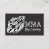 MMA - 総合格闘技トレーニング 名刺 (正面)