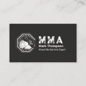 MMA - 総合格闘技トレーニング 名刺 (正面)
