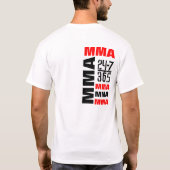 MMA 365 Tシャツ (裏面)