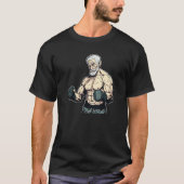 MMA Bearded Old Men Cage Fighter Free Fighting Fat Tシャツ (正面)
