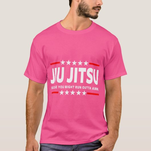 mma Bjjおもしろい武術アーツスポーツ柔術 Tシャツ (正面)