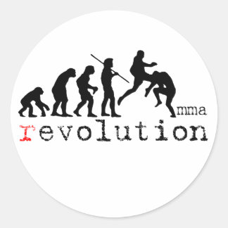 Mma Evolution Chart 飛んでいるKneeシール ラウンドシール
