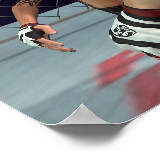 Mma Fighting - Small Poster ポスター (角)