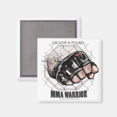 Mma_fist_zazzle2 マグネット (正面/裏面)