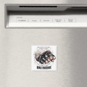 Mma_fist_zazzle2 マグネット (インサイチュ (食洗機))