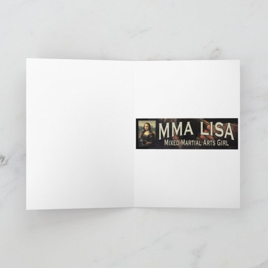 Mma Lisa カード (内部)