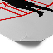 Mma Mens Mixed Marshal Arts Cage Fighter Ready ポスター (角)