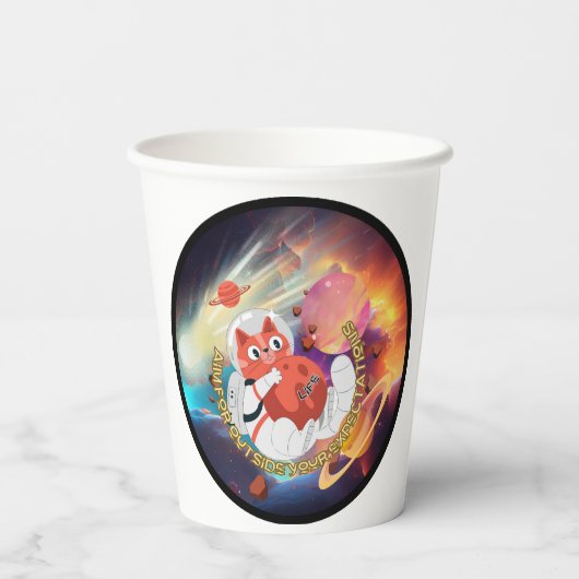 Mma: Meow宇宙 紙コップ (裏面)