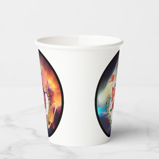 Mma: Meow宇宙 紙コップ (左)