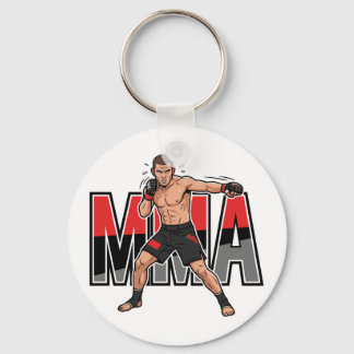 MMA Mixed Martial Arts Fighter Keychan キーホルダー