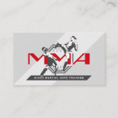 MMA - Mixed Martial Arts Training 名刺 (正面)