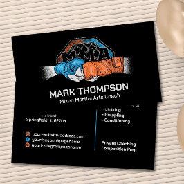 MMA - Mixed Martial Arts Training 名刺