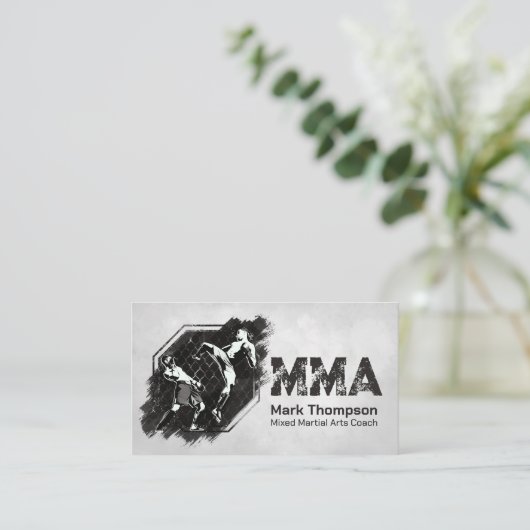 MMA - Mixed Martial Arts Training 名刺 (スタンド正面)