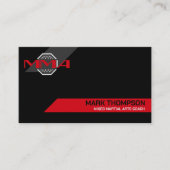 MMA - Mixed Martial Arts Training 名刺 (正面)