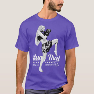 MMA Thai Boxing Girl Tシャツ