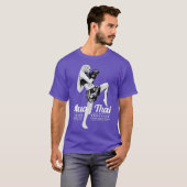MMA Thai Boxing Girl Tシャツ (正面フル)