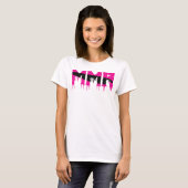 MMA Women Design MMA Fighter Tシャツ (正面フル)
