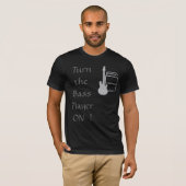 MMBass2は、ベース奏者をつけます! Tシャツ (正面フル)