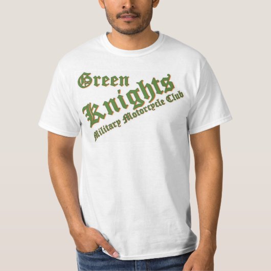 MMCシャツ（緑の騎士） Tシャツ (正面)