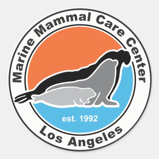 MMCC LA – メガステッカー ラウンドシール (正面)