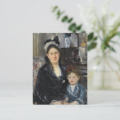 Mme Boursierとその娘 | ベルザモリソト ポストカード (スタンド正面)