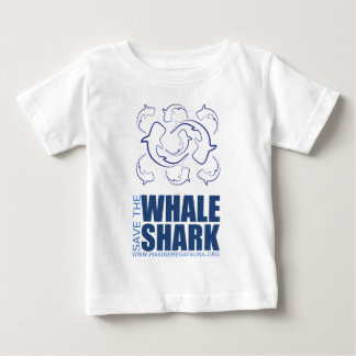 MMFからジンベイザメの上を救って下さい ベビーTシャツ
