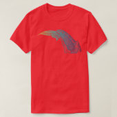 MMF Blue Designer Whale Tail Tシャツ (デザイン正面)