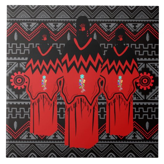 MMIWファッションアヤシャサウスウエストパターンセラミックタイル タイル (正面)