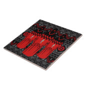 MMIWファッションアヤシャサウスウエストパターンセラミックタイル タイル (側面)