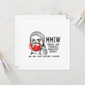 MMIW – 私たちは姉妹のキーパー カード (正面/裏面インサイチュ)