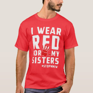 MMIW Redが先住恋しく思女の殺害に Tシャツ