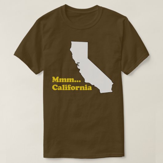 Mmmカリフォルニア Tシャツ (デザイン正面)