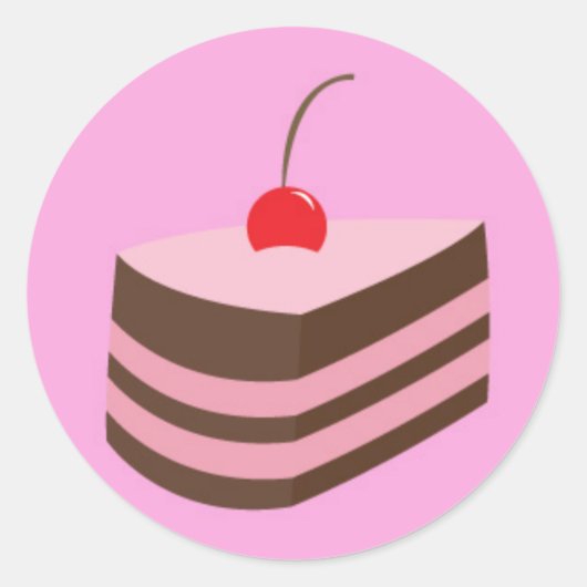 mmmケーキ ラウンドシール (正面)