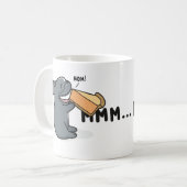 Mmm…パイFrenchie コーヒーマグカップ (正面左)