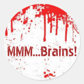 MMM...脳 ラウンドシール (正面)