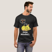 MMM Meowballs Cat Meatball Italian Lover Tシャツ (正面フル)