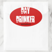 mmmbeerデイドライナー 楕円形シール (バッグ)