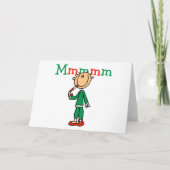 MmmmキャンディカンTシャツとギフト シーズンカード (正面)