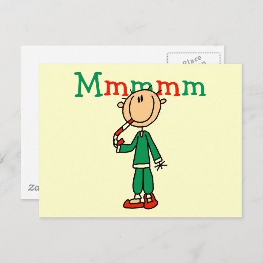 MmmmキャンディカンTシャツとギフト ポストカード (正面/裏面)