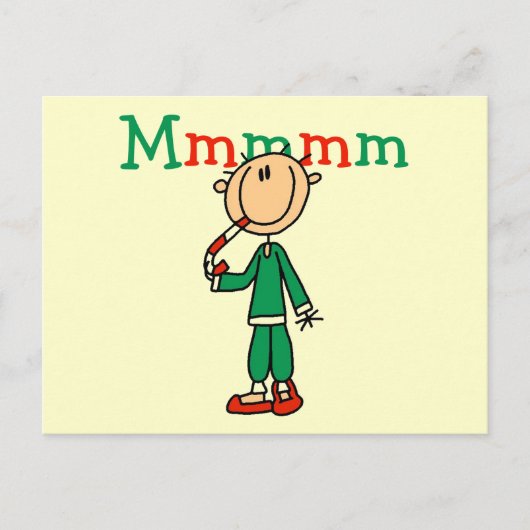 MmmmキャンディカンTシャツとギフト ポストカード (正面)