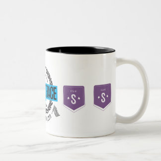 Mmmmコーヒー ツートーンマグカップ