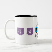 Mmmmコーヒー ツートーンマグカップ (左)