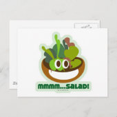 Mmmmサラダ ポストカード (正面/裏面)