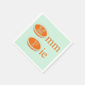 Mmmmパイ（感謝祭） スタンダードカクテルナプキン (角)