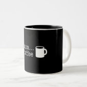 Mmmm… コーヒー ツートーンマグカップ (正面右)