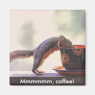 Mmmmmmのコーヒー! マグネット