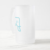 MMNHによって曇らされるマグ フロストグラスビールジョッキ (正面左)