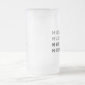 MMNHによって曇らされるマグ フロストグラスビールジョッキ (中央)