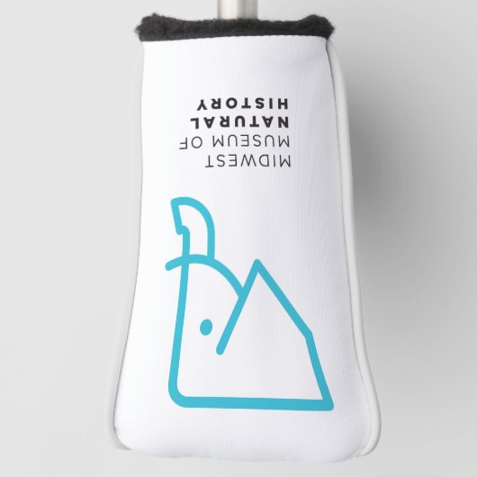 MMNH青い象の運搬人カバー ゴルフヘッドカバー (回転90)