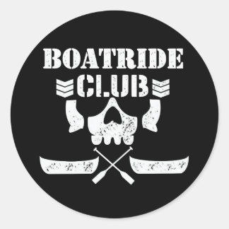 MMOM BOATRIDE CLUBステッカー ラウンドシール